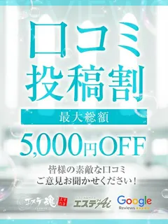 口コミ投稿割